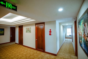 Corridor of the accommodation room